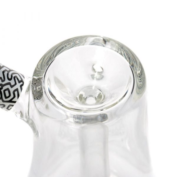 black-white-bubbler-glass-k-haring-bear-bush-5