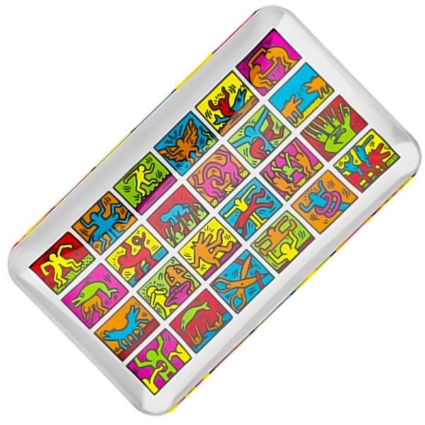 glass-tray-multi-colours-keith-haring-bear-bush