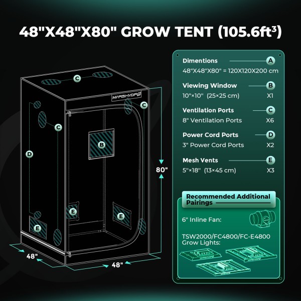 BearBush-Bear-Bush-Botanical-Collective-Mars-Hydro-FC-4800-EVO-Completed-Tent-Kit-Growbox-iFresh-Fan-New-2024-6
