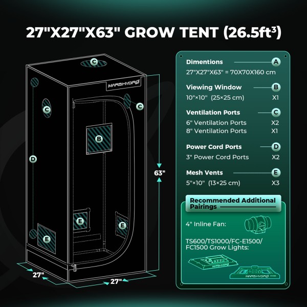 BearBush-Bear-Bush-Botanical-Collective-Mars-Hydro-Grow-Tent-70-x-70-x-160-cm-New-2024-8