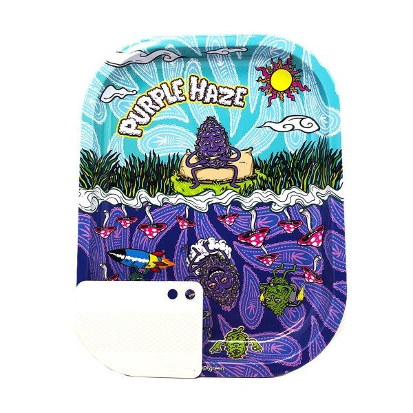 BearBush-Bear-Bush-Botanical-Collective-Best-Buds-Metal-Rolling-Tray-Magnetic-Grinder-Card-Small-Purple-Haze-1