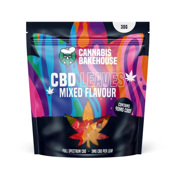 BearBush-Bear-Bush-Botanical-Collective-Cannabis-Bakehouse-CBD-Gummies-Leaves-Mixed-Flavour