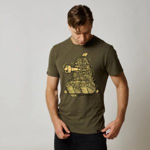 BearBush-Bear-Bush-Botanical-Collective-THTC-Hemp-T-Shirt-Premium-Weight-Tribes-Weapon-of-Choice-Khaki-2