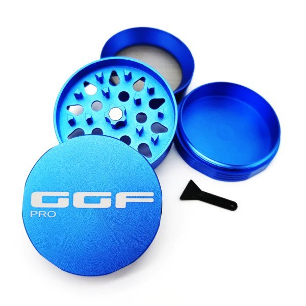 BearBush-Bear-Bush-Botanical-Collective-GGF-Waterpipes-Aluminum-Grinder-GGF-Pro-4-Piece-Medium-Blue-2