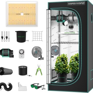 BearBush-Bear-Bush-Botanical-Collective-Mars-Hydro-TS-1000-Completed-Tent-Kit-Growbox-Thermostat-Controller-New-2024-1