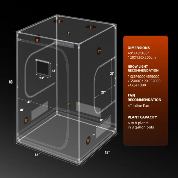 BearBush-Bear-Bush-Botanical-Collective-Spider-Farmer-SF4000-EVO-Completed-Tent-Kit-Growbox-Standard-Speed-Controller-New-2025-6